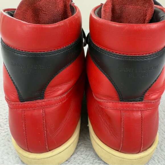 Saint Laurent Paris Men's Size 7 US/40 EU Classic SL/10H Leather 345416 Senakers - Picture 11 of 14